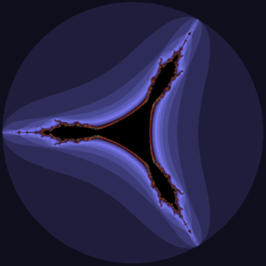 P64Mandelbar fractal from XaoS.png